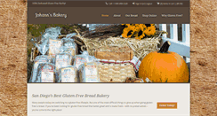 Desktop Screenshot of johannsbakery.com